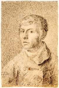 Caspar David Friedrich - Self-portrait as a young man