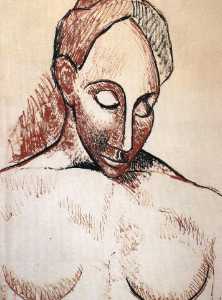 Pablo Picasso - Head of woman