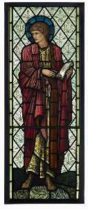 Edward Coley Burne-Jones - St Paul, window from the Chapel of Cheadle Royal Hospital, Manchester