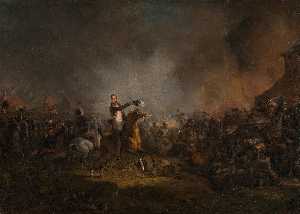 Jan Willem Pieneman - The Prince of Orange at Quatre Bras, 16 June 1815, Jan Willem Pieneman, 1817 - 1818
