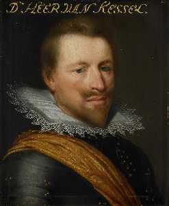 Jan Antonisz Van Ravesteyn - Portrait of Willem Adriaen (--1625), Count of Hornes, Lord of Kessel and Westwezel, Jan Antonisz van Ravesteyn (workshop of), c. 1616 - c. 1633