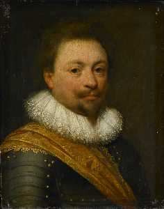 Jan Antonisz Van Ravesteyn - Portrait of William (1592-1642), Count of Nassau-Siegen, Jan Antonisz van Ravesteyn (workshop of), c. 1620 - c. 1630