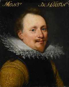 Jan Antonisz Van Ravesteyn - Portrait of Willem de Zoete de Laeke (--1637), Lord of Hautain, Jan Antonisz van Ravesteyn (workshop of), c. 1609 - c. 1633