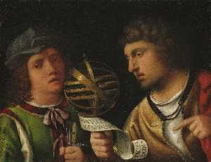 Giorgione (Giorgio Barbarelli Da Castelfranco) - Giovanni Borgherini and His Tutor