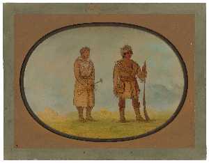 George Catlin - Two Cherokee Chiefs