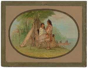 George Catlin - Nayas Indians