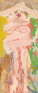 Willem De Kooning - Woman with a Hat