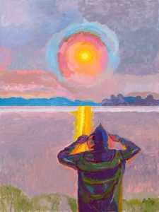 Graham Nickson - Yellow Rise: Sun Watcher