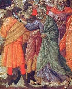 Duccio Di Buoninsegna - Arrest-#160;of Christ