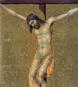 Duccio Di Buoninsegna - Crucifixion-#160;(Fragment)