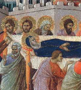Duccio Di Buoninsegna - The death of Mary (Fragment)