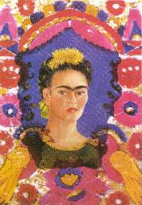 Frida Kahlo - Self Portrait - The Frame