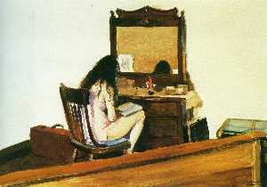 Edward Hopper - Interior (Model Reading)