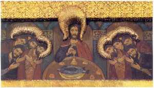 Nicholas Roerich - The King-#39;s Gate with the gate canopy. The Last Supper.
