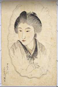 Uemura Shōen - Self Portrait at 16
