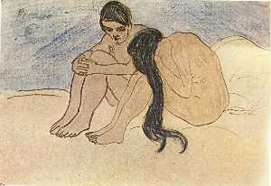 Pablo Picasso - Man and Woman