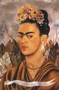 Frida Kahlo - Self Portrait Dedicated to Dr Eloesser