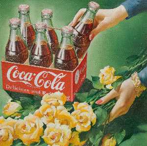 Haddon Sundblom - Coca-Cola advertisement