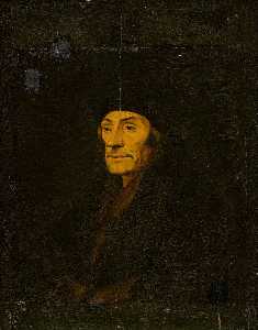 Holbein The Younger, Hans - Portrait of Desiderius Erasmus (1466/69-1536)