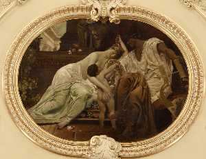 Gustave Klimt - Orpheus and Eurydice
