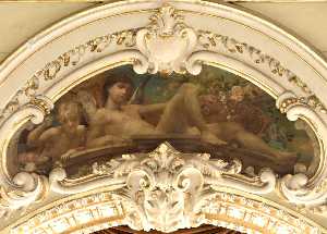 Gustave Klimt - Angel with Putto