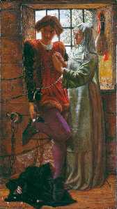 William Holman Hunt - Claudio and Isabella