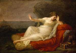 Angelica Kauffmann (Maria Anna Angelika) - Ariadne Abandoned by Theseus