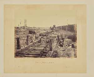 Alexander Gardner - Ruins at Manassas Junction