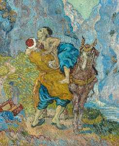 Vincent Van Gogh - The good Samaritan (after Delacroix)