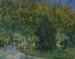 Vincent Van Gogh - Path in the park