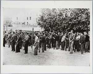 Danish Unknown Goldsmith - Loyalist International Brigade Disbands, Tortosa