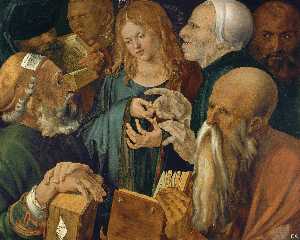 Albrecht Durer - Jesus among the Doctors