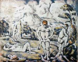 Paul Cezanne - The Bathers