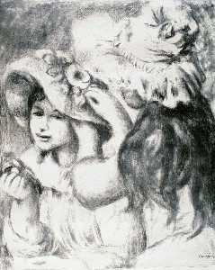 Pierre-Auguste Renoir - The Pinned Hat