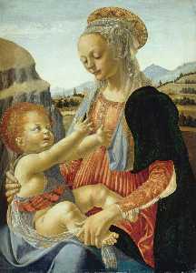 Andrea Del Verrocchio - Mary with the Child
