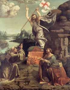 Giovanni Antonio Boltraffio - The Resurrection of Christ