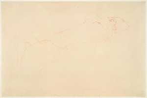 Gustave Klimt - Reclining Nude