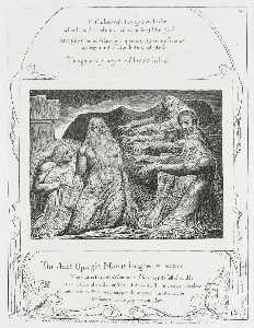 Sir William Blake Richmond - The Three Friends Condeming Job