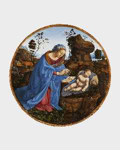 Piero Di Cosimo (Piero Di Lorenzo) - The Adoration of the Child