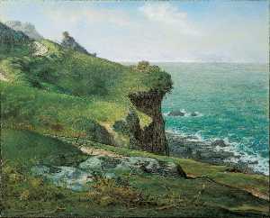Jean-François Millet - Cliffs of Gréville