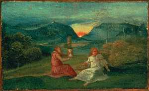 Giorgione (Giorgio Barbarelli Da Castelfranco) - The Hour Glass