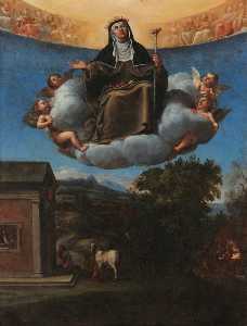 Albani Francesco (L-albane) - St. Elizabeth in Glory