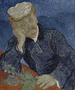 Vincent Willem Van Gogh - Portrait of Dr. Gachet (1828-1909)