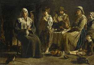 Louis Le Nain - Peasant Family in an Interior