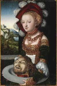 Lucas Cranach The Elder - Salome with the Head of Saint John the Baptist