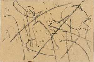 Wassily Wassilyevich Kandinsky - Study for Impression I (Fontäne)