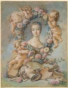 François Boucher - Madame de Pompadour