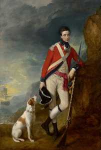 Thomas Gainsborough - An officer of the 4th Regiment of Foot