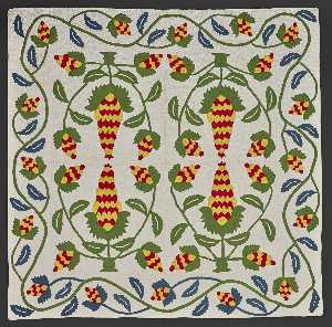 Danish Unknown Goldsmith - quilt (Pineapple)