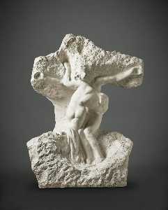 François Auguste René Rodin - Christ and the Magdalene